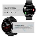 Lige 2026 relógio inteligente das mulheres dos homens senhoras presente esporte de fitness relógios monitor freqüência cardíaca à prova dwaterproof água smartwatch para android ios