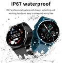 Lige 2026 relógio inteligente das mulheres dos homens senhoras presente esporte de fitness relógios monitor freqüência cardíaca à prova dwaterproof água smartwatch para android ios