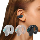 Fone de ouvido Bluetooth sem fio com tecnologia de condução óssea