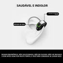 Fone de ouvido Bluetooth sem fio com tecnologia de condução óssea