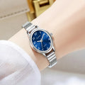 Relógio Feminino Clássico Elegante Sunkta, Marca de Luxo, Relógio de Pulso Casual à Prova d'Água com Mostrador Simples