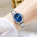 Relógio Feminino Clássico Elegante Sunkta, Marca de Luxo, Relógio de Pulso Casual à Prova d'Água com Mostrador Simples