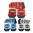 Conjunto de Capas de Pedal de Carro em Alumínio