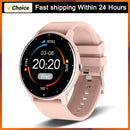 Lige 2026 relógio inteligente das mulheres dos homens senhoras presente esporte de fitness relógios monitor freqüência cardíaca à prova dwaterproof água smartwatch para android ios