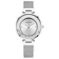 Mini foco relógios femininos mostrador criativo relógio de luxo mulher quartzo à prova dwaterproof água relógio de pulso feminino moda senhoras