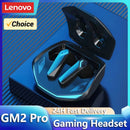 Fones de ouvido TWS Lenovo GM2 Pro com Bluetooth