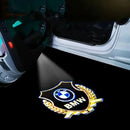 Projetor LED para porta de carro decorado com luzes de boas-vindas BMW