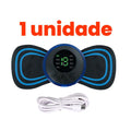 Kit Mini Massageador E Tapete Elétrico Dor Pés E Musculares Tapete Massageador de Pés Elétrico Portátil Recarregável EMS