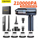 Aspirador de carro mini sem fio potente