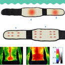 Terapia magnética volta cintura suporte