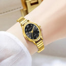 Relógio Feminino Clássico Elegante Sunkta, Marca de Luxo, Relógio de Pulso Casual à Prova d'Água com Mostrador Simples