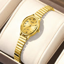 Relógio Feminino Clássico Elegante Sunkta, Marca de Luxo, Relógio de Pulso Casual à Prova d'Água com Mostrador Simples