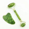Placa de raspagem de jade natural rolo massageador lei tatuagem olho beleza barra rosto jade