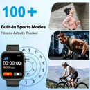 Novo Smartwatch 2025 Android IOS Phone