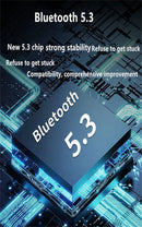 Fone de ouvido Bluetooth sem fio com tecnologia de condução óssea