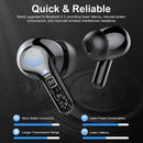 Novos fones de ouvido sem fio Fones estéreo HiFi BT5.3