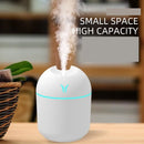 Mini Umidificador de Ar Aroma Difusor Óleo Essencial Para Casa Carro Ultrasonic Mudo Névoa Criador Difusor com Lâmpada Cor LED
