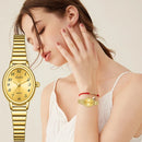 Relógio Feminino Clássico Elegante Sunkta, Marca de Luxo, Relógio de Pulso Casual à Prova d'Água com Mostrador Simples