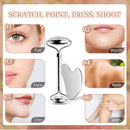 Conjunto de Ferramentas Faciais de Aço Inoxidável