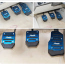 Conjunto de Capas de Pedal de Carro em Alumínio