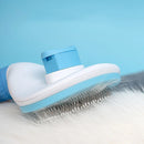 Escova de cabelo para cães de estimação, pente para cuidados e gatos