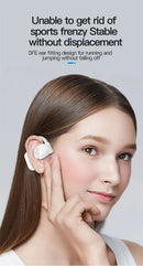 Fones de ouvido sem fio Bluetooth com microfone
