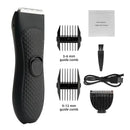 Aparador elétrico de pelos da virilha masculino, depilação púbica, áreas íntimas, tosa corporal, cortador, epilador, barbear recarregável, barbeador.
