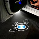 Projetor LED para porta de carro decorado com luzes de boas-vindas BMW
