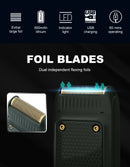 O VGR V-353 é um barbeador profissional compacto e versátil, ideal para homens que buscam praticidade sem abrir mão da qualidade. Com design portátil e recarregável