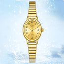 Relógio Feminino Clássico Elegante Sunkta, Marca de Luxo, Relógio de Pulso Casual à Prova d'Água com Mostrador Simples