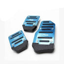 Conjunto de Capas de Pedal de Carro em Alumínio