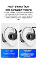 Fones de ouvido sem fio Bluetooth com microfone