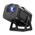 Mini Projetor XGODY Nativo 720P Android 11.0 4K 300ANSI Wifi6 BT5.0 Home Cinema Outdoor Portátil com Rotação de 180°